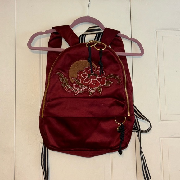 See by Chloe Embroidered Satin Backpack - Picture 3 of 7